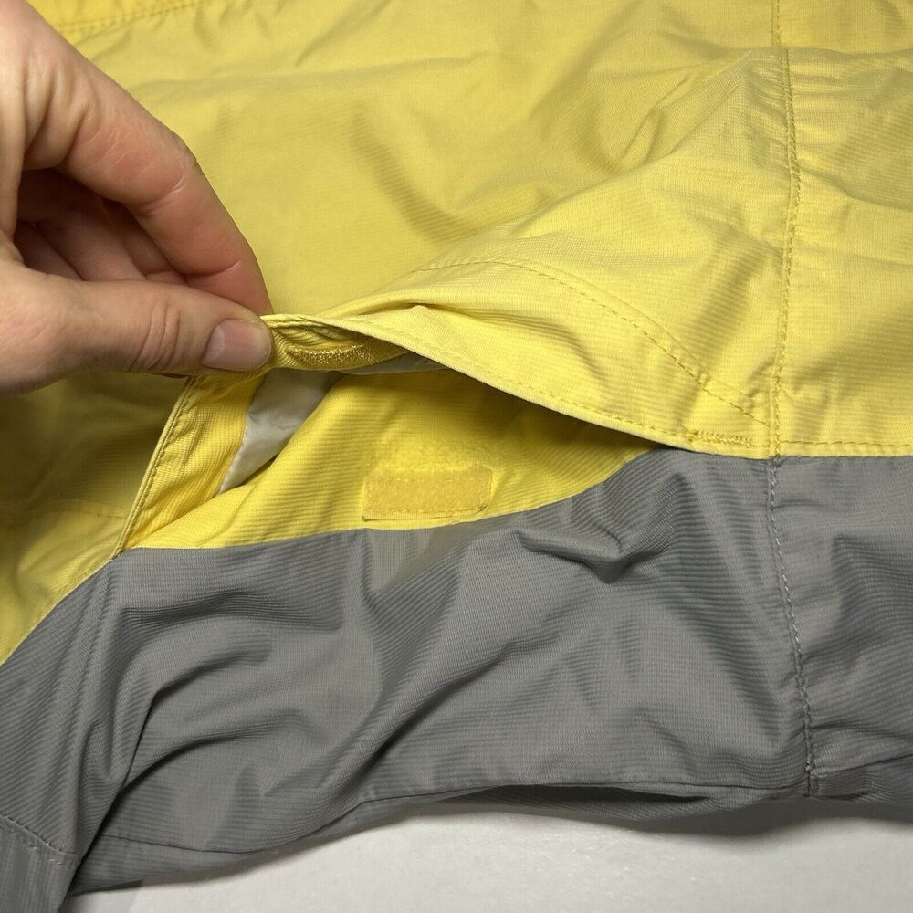 Columbia Windbreaker Light Jacket Women's XL Yellow Hooded - Picture 9 of 11